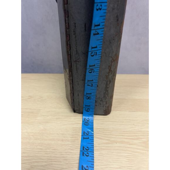 Vintage 1950's Craftsman "Crown Top" Low Tombstone Portable Tool Box Old Toolbox - Picture 10 of 12